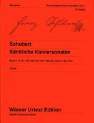 Schubert - Sonatas Vol 1 Piano Urtext
