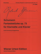 Schumann - Fantasy Pieces Op 73 Clarinet/piano