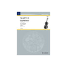 Senfter - 5 Pieces Op 76b for Viola and Piano