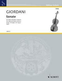 Giordani - Sonata B Flat Major Viola/piano