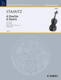 Stamitz - 6 Duets Bk 2 Nos 4-6 for 2 Violas