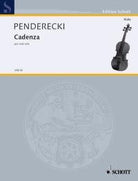 Penderecki - Cadenza for Viola Solo