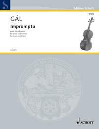 Gal - Impromptu for Viola/piano