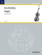 Hummel - Elegie After Op 103b Viola/piano