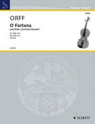 O Fortuna From Carmina Burana Viola Solo