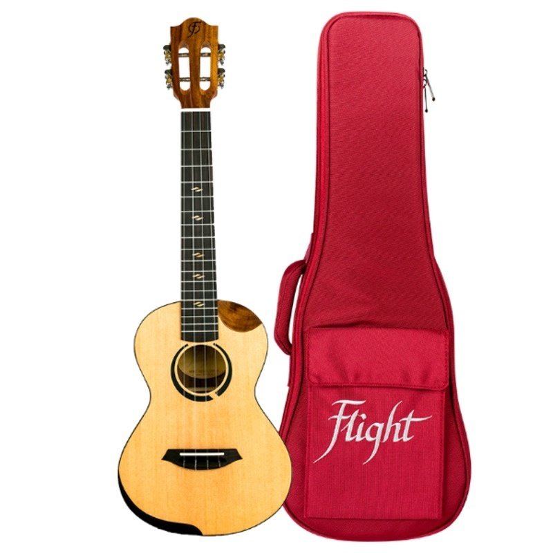 Flight Victoria Concert Eq-A Ukulele With Bag