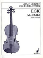 Egk - Allegro for 3 Violins