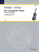 Henze - Der Verdoppelte Vitalin Variations for Piano/violin