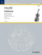 Faure - Sicilienne Op 78 for Violin/piano
