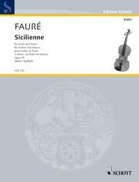 Faure - Sicilienne Op 78 for Violin/piano
