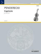 Penderecki - Capriccio for Violin Solo
