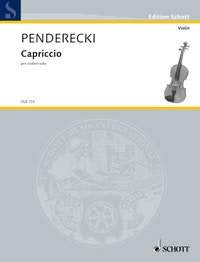 Penderecki - Capriccio for Violin Solo