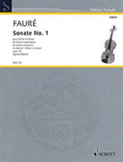 Faure - Sonata No 1 a Major Op 13 Violin/piano