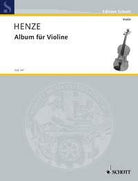 Henze - Album for Violin