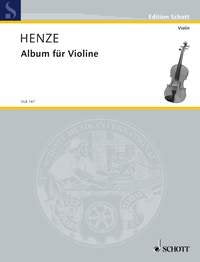 Henze - Album for Violin