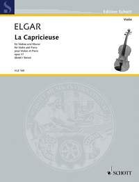 Elgar - La Capricieuse Op 17 Violin/piano