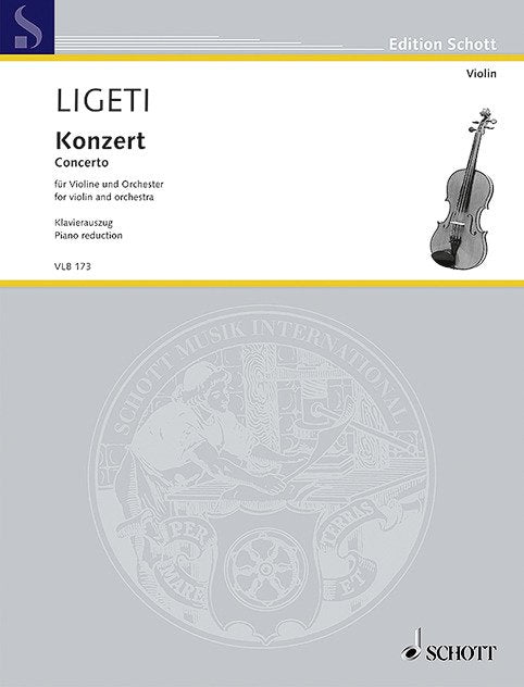 Ligeti - Concerto for Violin/piano