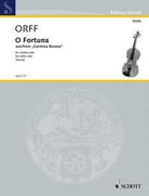 O Fortuna From Carmina Burana Violin Solo