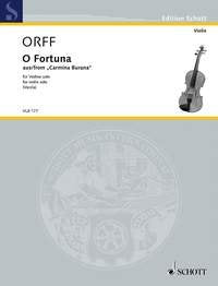 O Fortuna From Carmina Burana Violin Solo