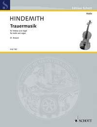 Hindemith - Trauermusik for Violin/organ