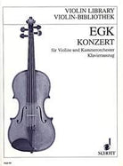 Egk - Concerto for Violin/piano