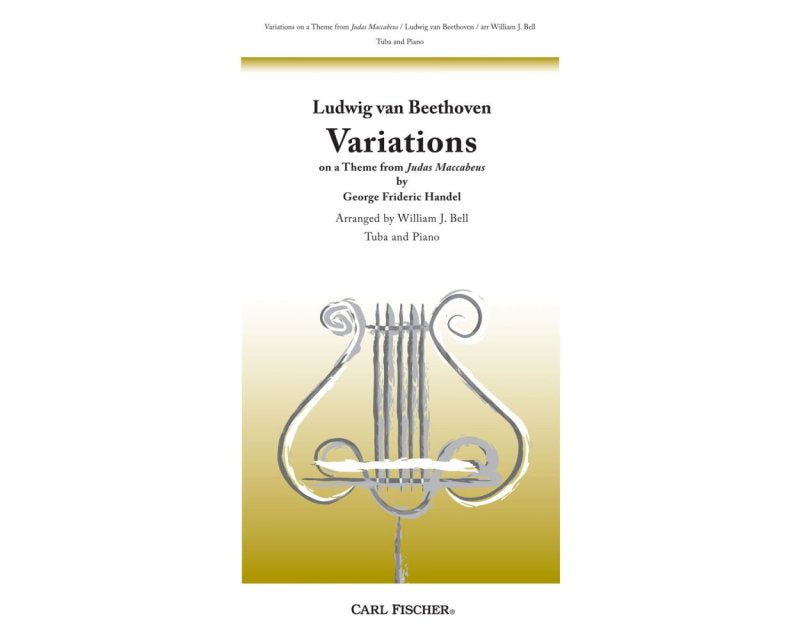 Variations on a Theme From Judas Maccabaeus Tuba/piano