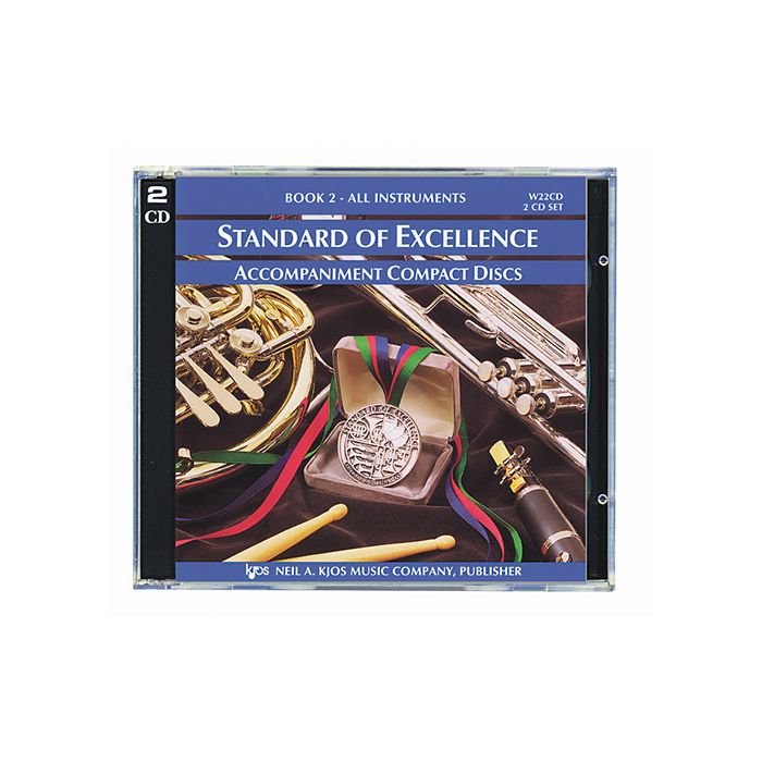 Standard of Excellence Bk 2 Accompaniment 2cds Set