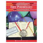 First Performance 1st/2nd Clarinet