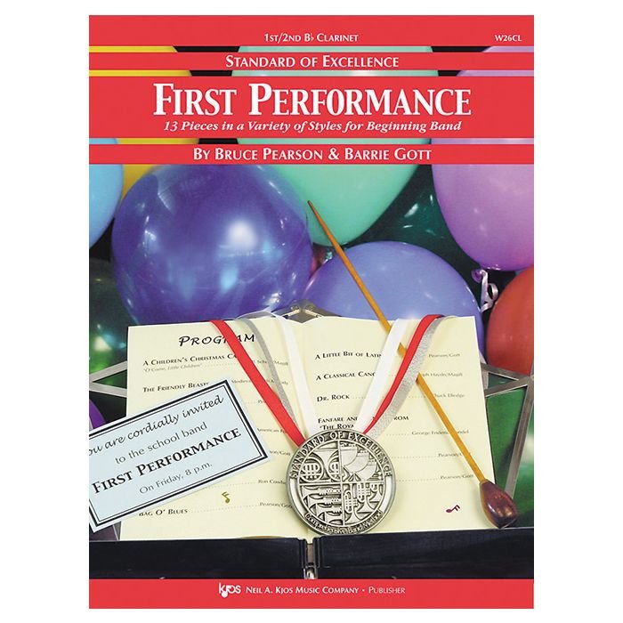 First Performance 1st/2nd Clarinet