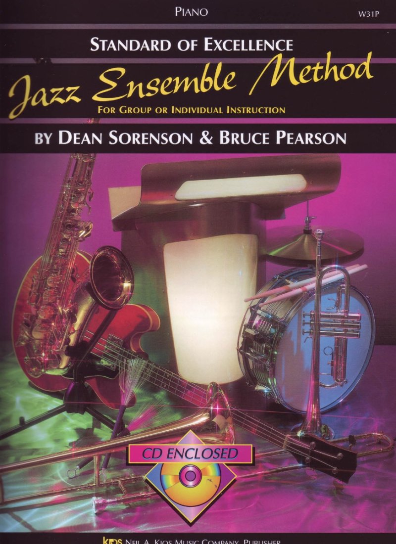 Soe Jazz Ensemble Method Piano Bk/cd