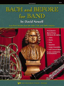 Bach and Before for Band Clarinet/bass Clarinet