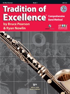 TRADITION OF EXCELLENCE BK 1 ALTO CLARINET BK/OLA
