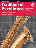 TRADITION OF EXCELLENCE BK 1 BARITONE SAX BK/OLA