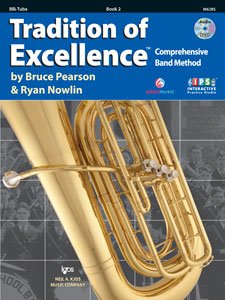 TRADITION OF EXCELLENCE BK 2 TUBA/BB FLAT BK/OLA