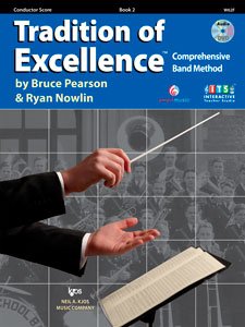 TRADITION OF EXCELLENCE BK 2 CONDUCTOR SCORE BK/OLA