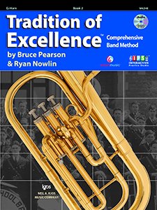 TRADITION OF EXCELLENCE BK 2 E FLAT HORN BK/OLA
