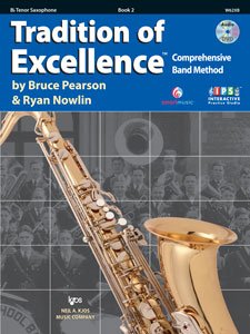 TRADITION OF EXCELLENCE BK 2 TENOR SAX BK/OLA