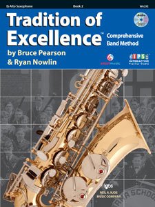 TRADITION OF EXCELLENCE BK 2 ALTO SAX BK/OLA