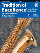 TRADITION OF EXCELLENCE BK 2 BARITONE SAX BK/OLA