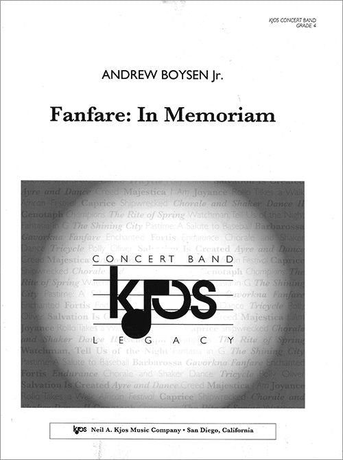 Fanfare: in Memoriam - Score