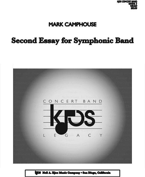 Second Essay for Symphonic Band - Score