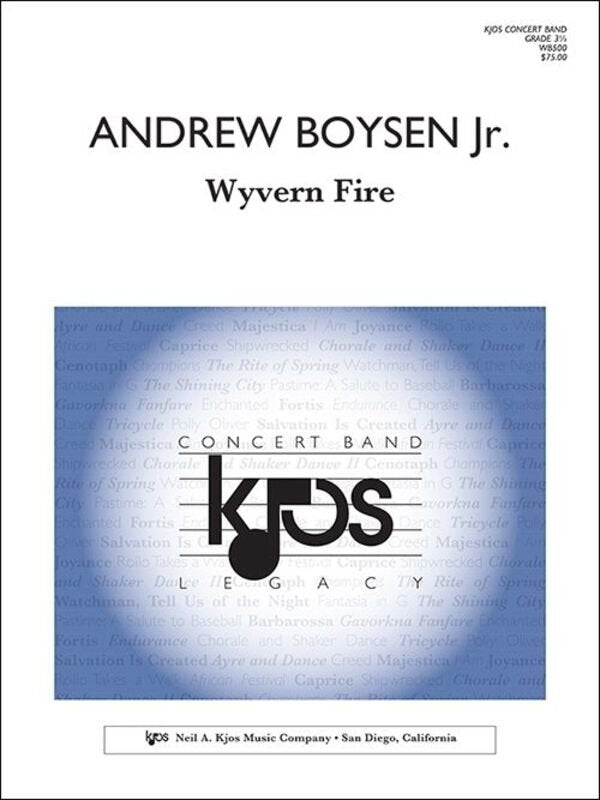 Wyvern Fire for Concert Band Cb3.5 Sc/pts
