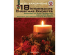 18 Intermediate Christmas Favorites Alto Sax Bk/