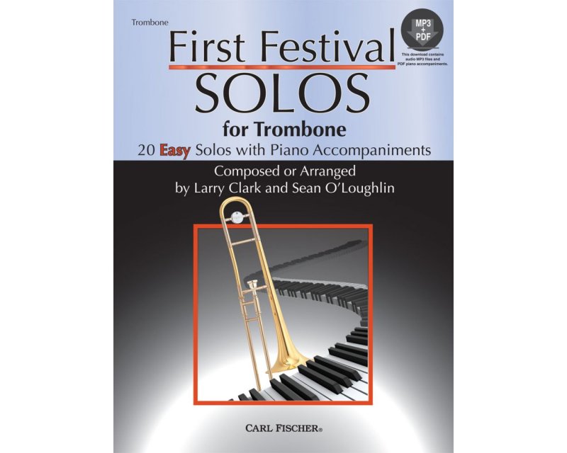 First Festival Solos for Trombone Bk/ola