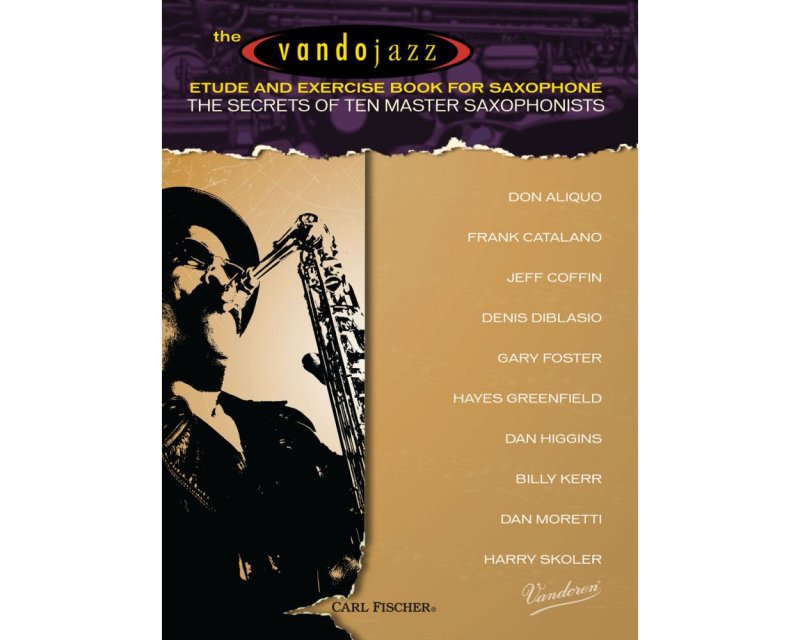 Vandojazz Etude and Exercise Book for Saxophone