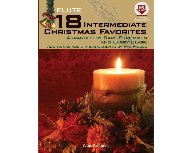 18 Intermediate Christmas Favorites Flt Bk/cd