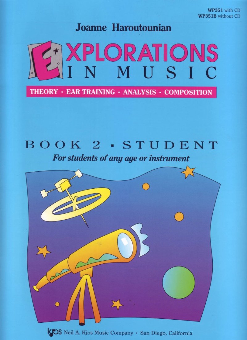 Explorations in Music Bk 2 Student Bk/cd