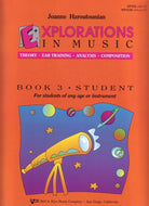 Explorations in Music Bk 3 Students Bk/cd