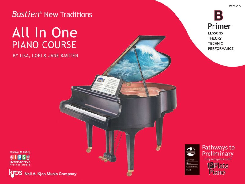 BASTIEN NEW TRADITIONS ALL IN ONE PIANO COURSE PRIMER B