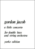 Jacob - Little Concerto for Double Bass/piano